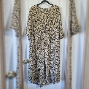 Torrid Leopard Print Hi-Low Kimono